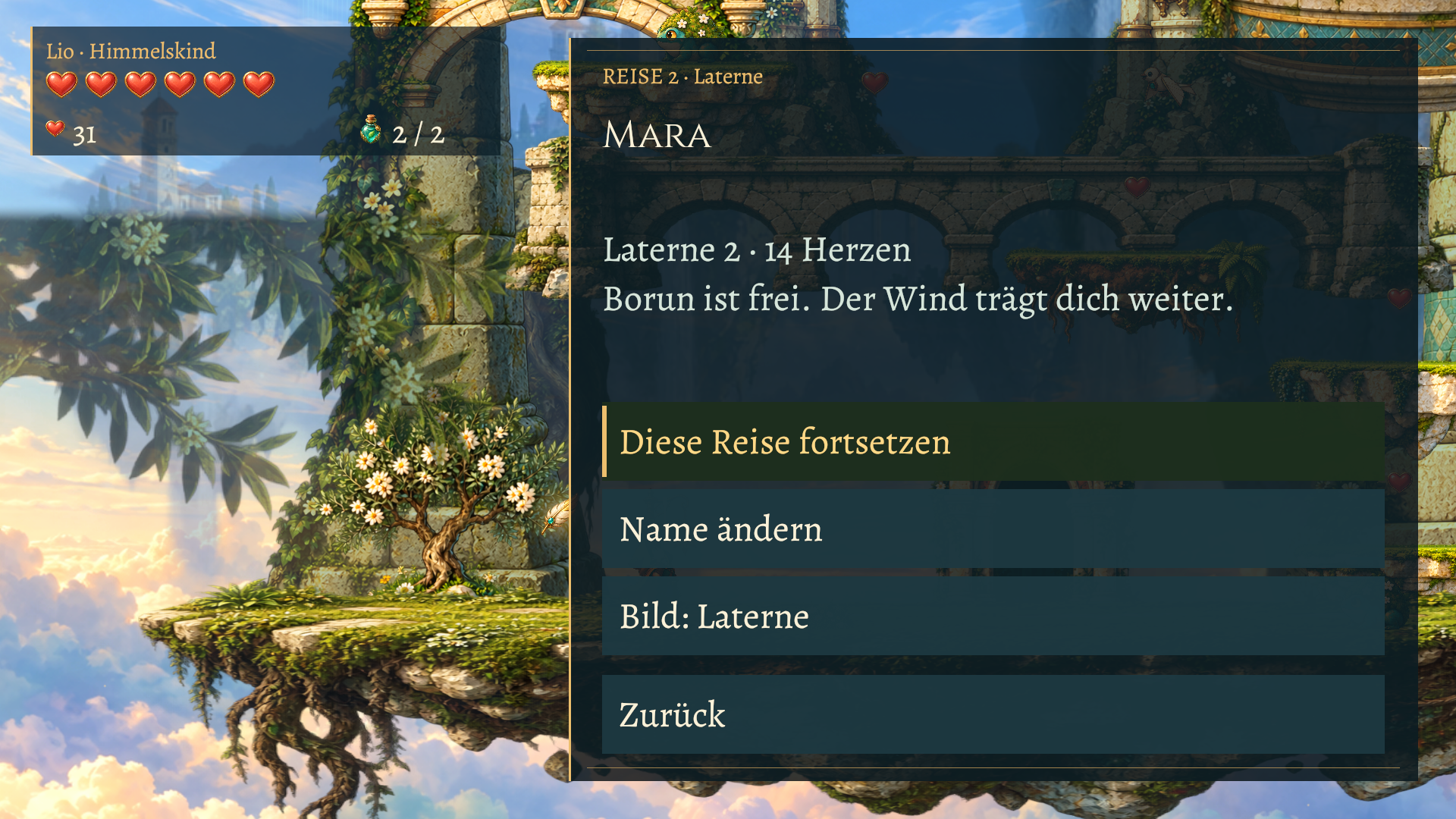Spielbild: Dein Fortschritt bleibt deiner