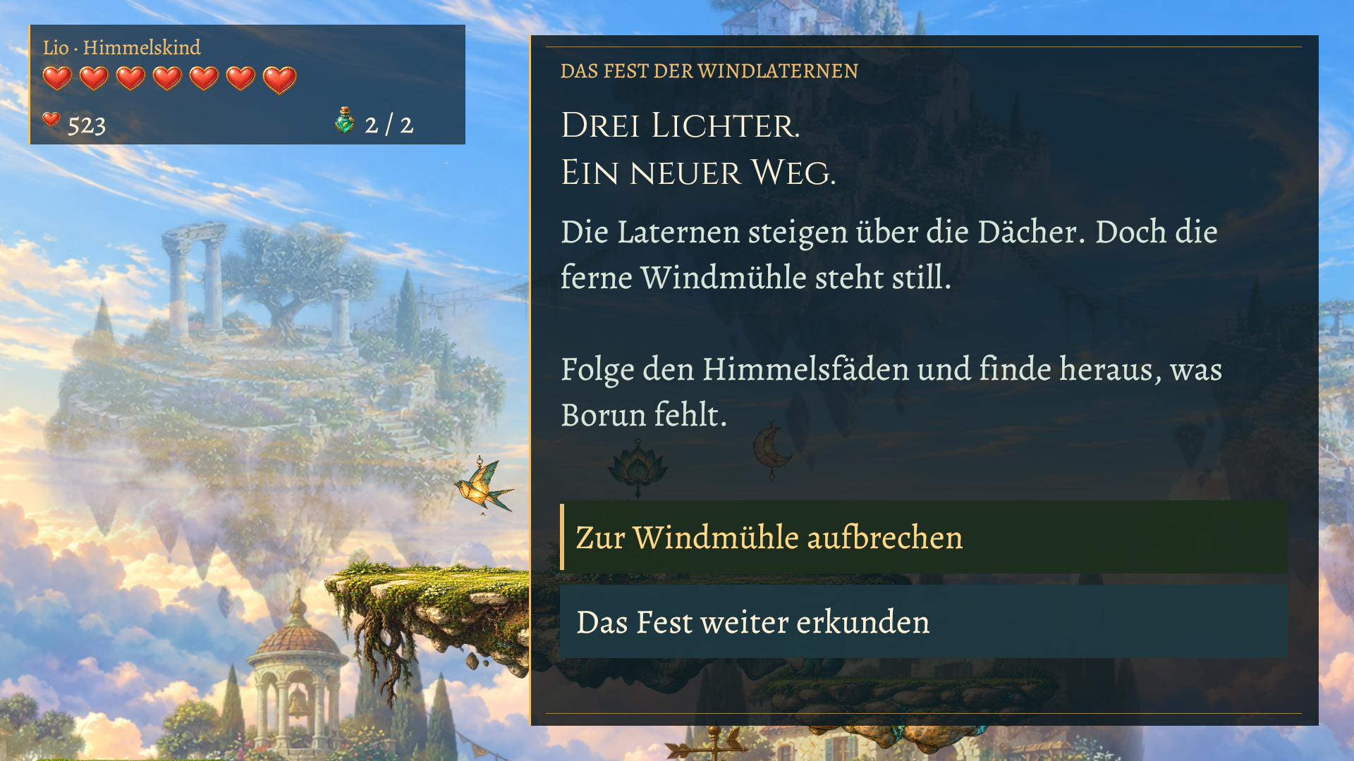 Spielbild: Der Weg geht weiter